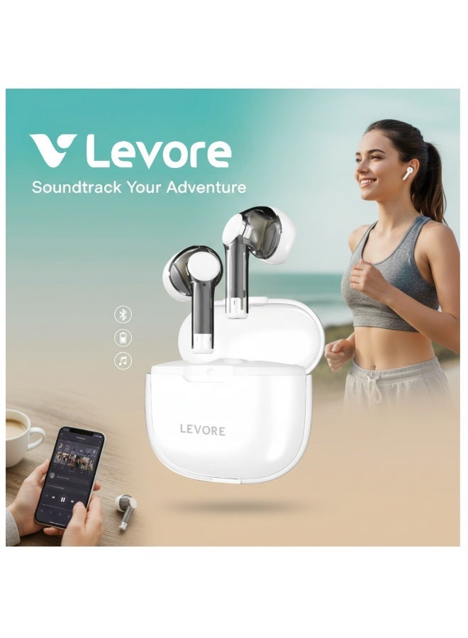 ليفور سماعات أذن لاسلكية من ليفور TWS - LBT310-WH - Image 4